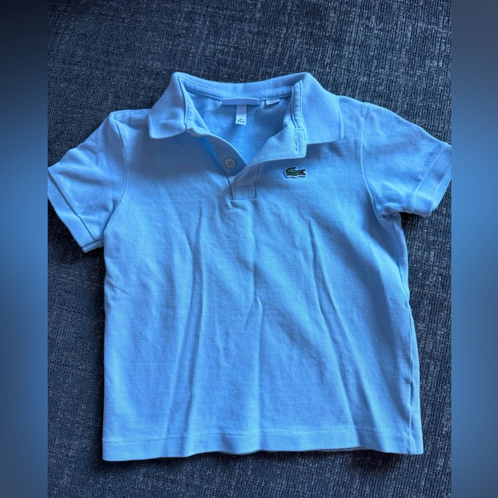 Lacoste toddler polo 5T